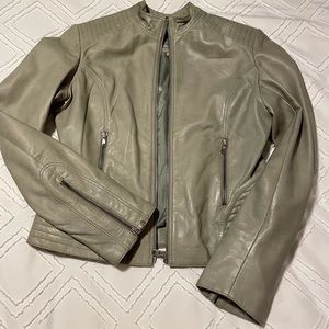 Bod & Christensen Leather Moto Style Jacket